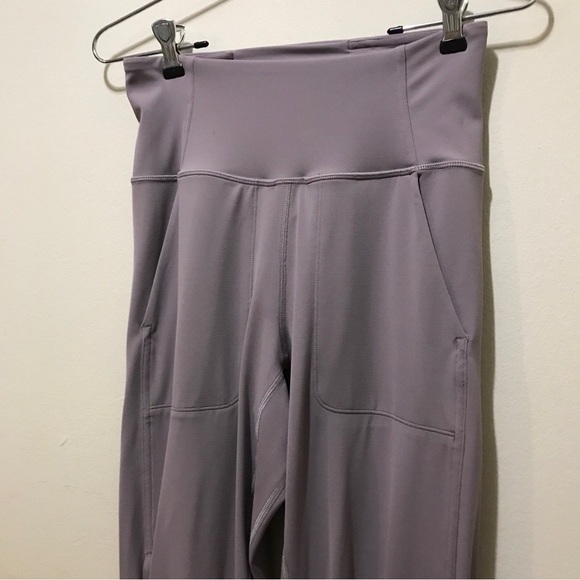 lululemon violet verbena high rise cool vent side leg slits align joggers Size 4 - Picture 5 of 9